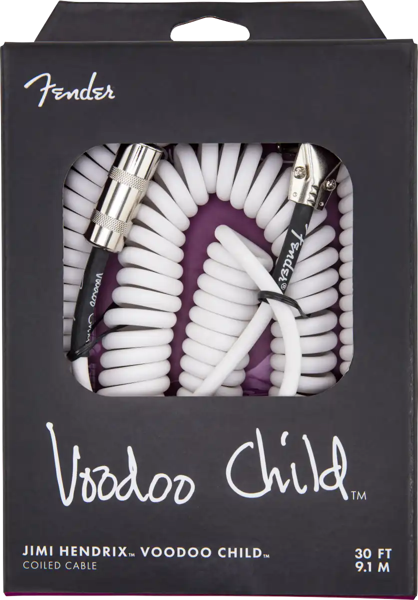 Fender Hendrix Voodoo Child™ Cable, White